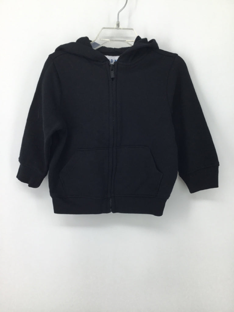 Old Navy Child Size 18-24 Months Black Solid Hoodie - boys