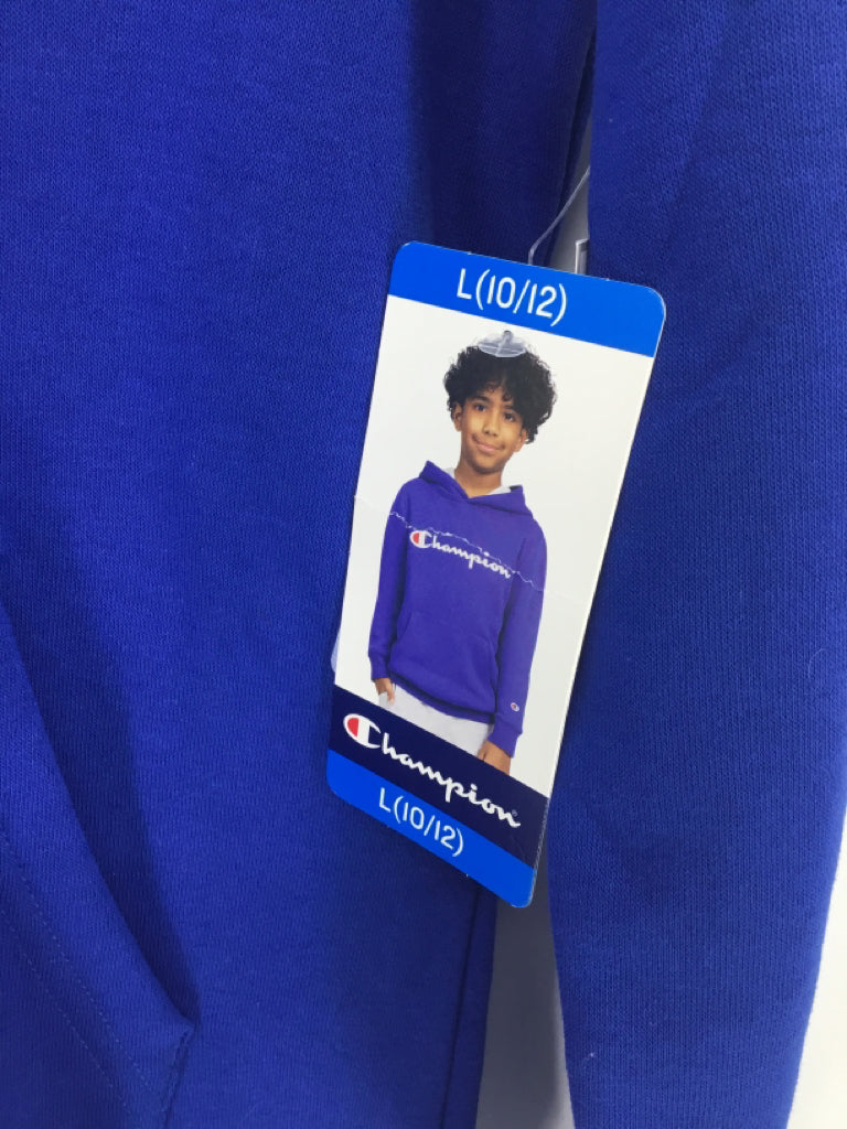 Champion Child Size 10 Blue Embroidered Sweatshirt - boys
