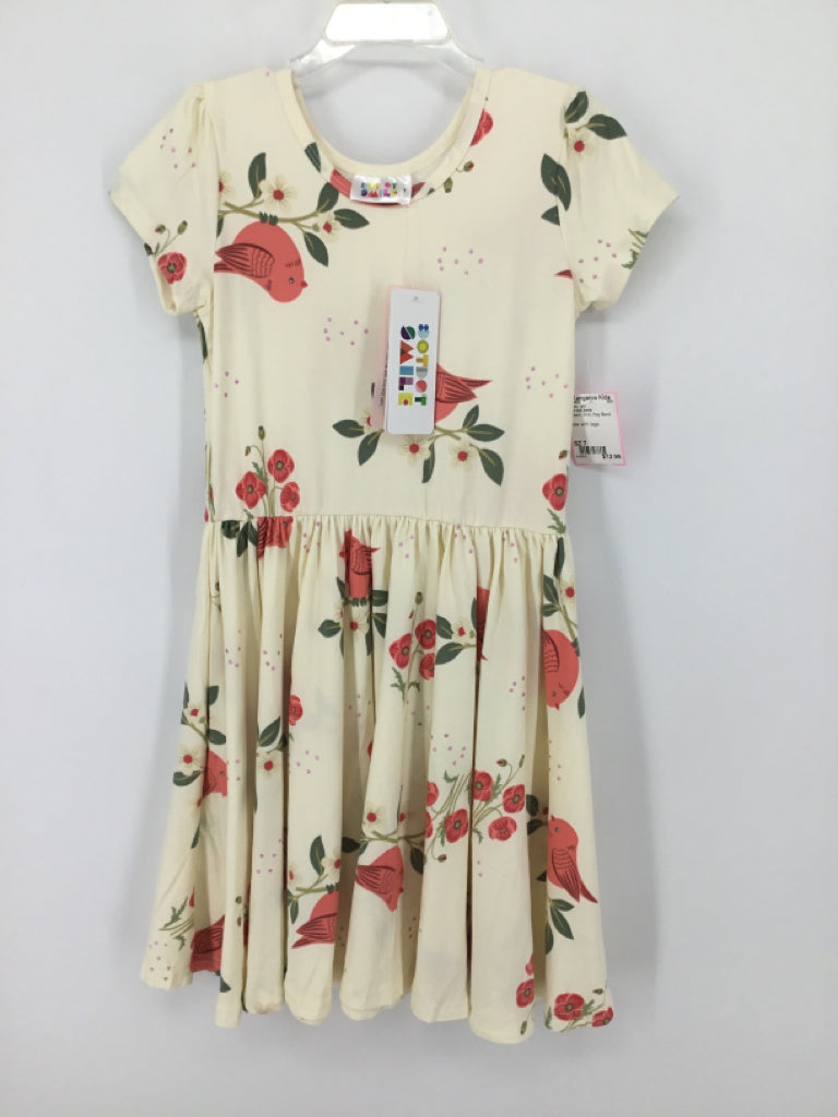 Dot Dot Smile Child Size 7 Cream Dress - girls