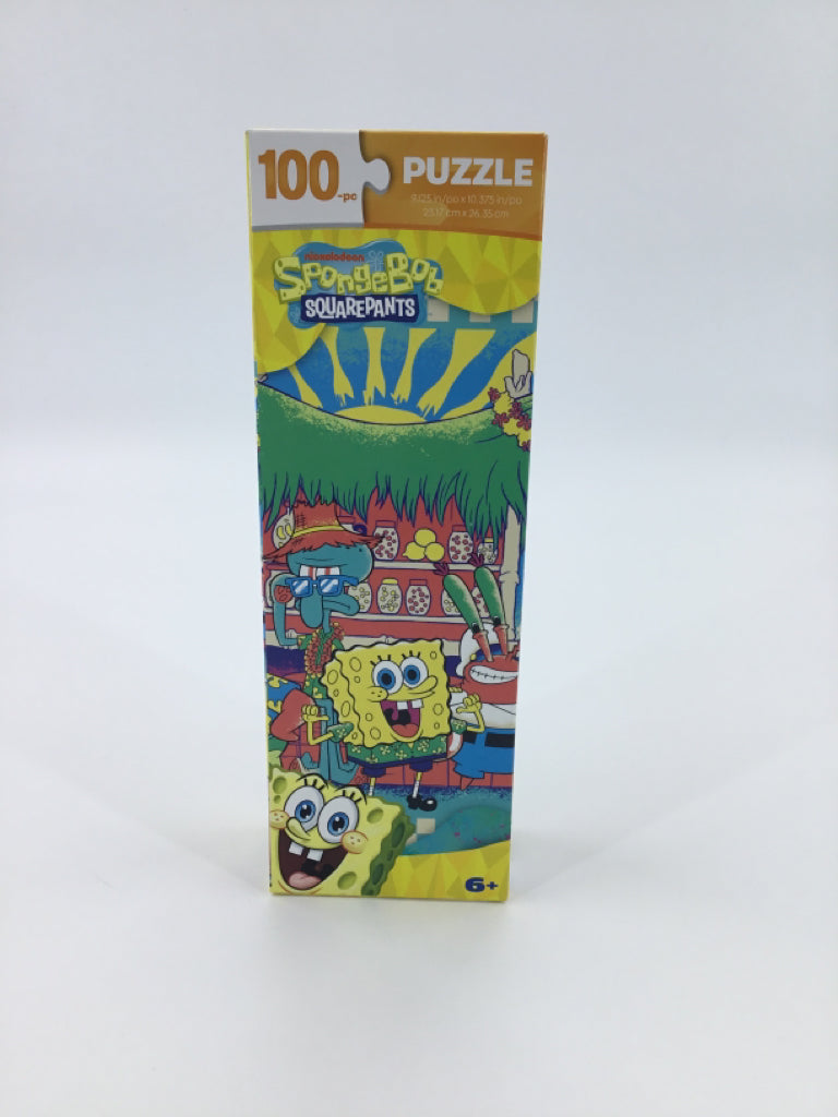 nickelodeon Sponge Bob Square Pants 100 pc Puzzle