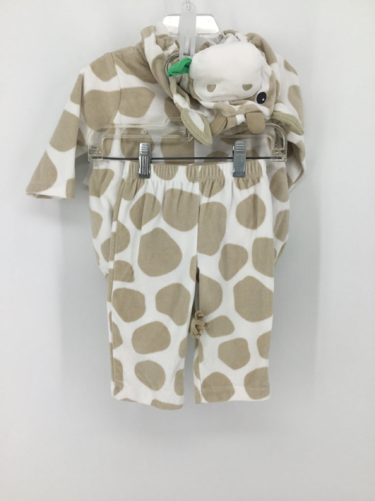 Carter's Child Size 3-6 Months Tan Giraffe Halloween Costume