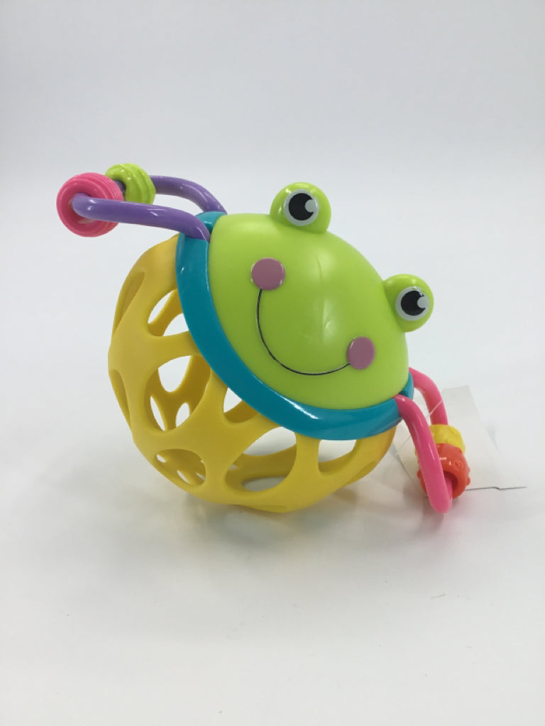 Skip Hop Frog Explore & More Roll-Around Rattle