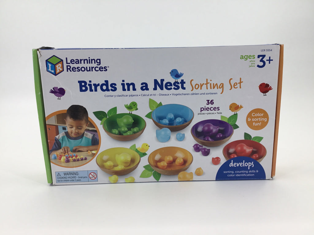 Learning Resources Birds in a Nest Sorting Set