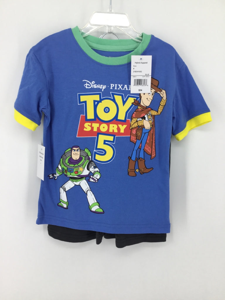 Disney Child Size 4 Blue Character Outfit - boys