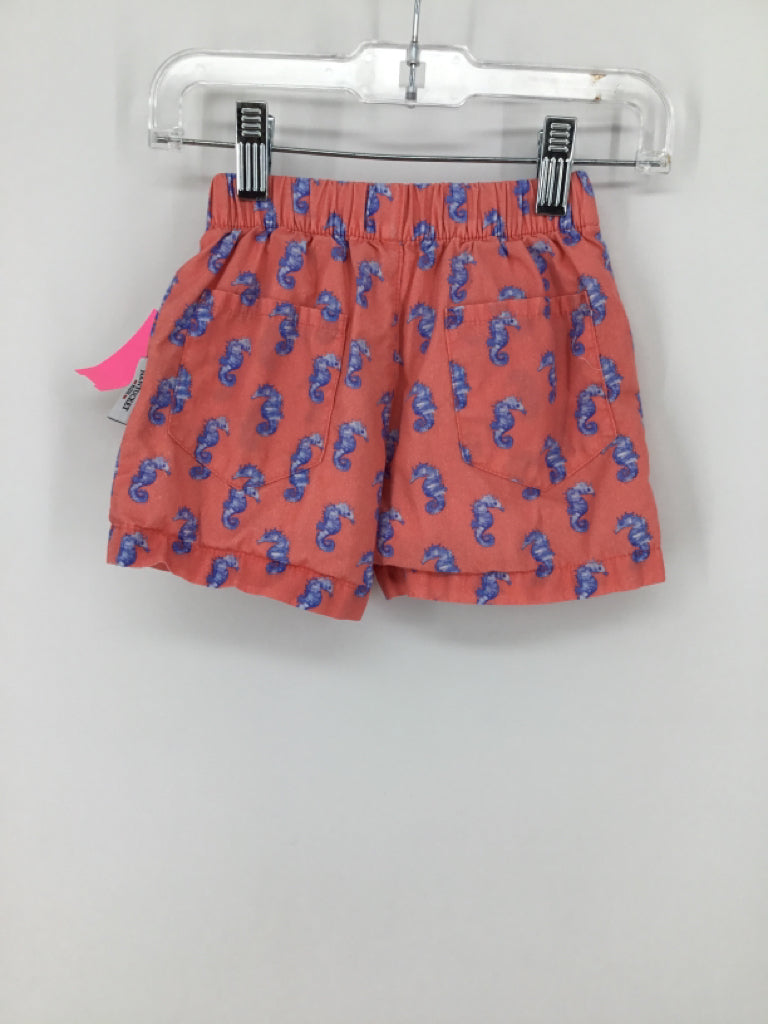 Nantucket Kids Child Size 2 Pink Print Shorts - boys