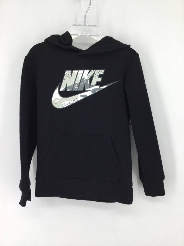 Nike Child Size 4 Black screen printed Sweatshirt - boys