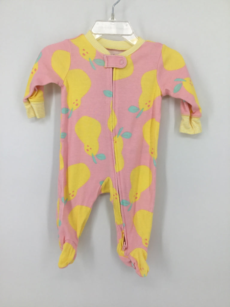Carter's Child Size 3 Months Pink Sleepers