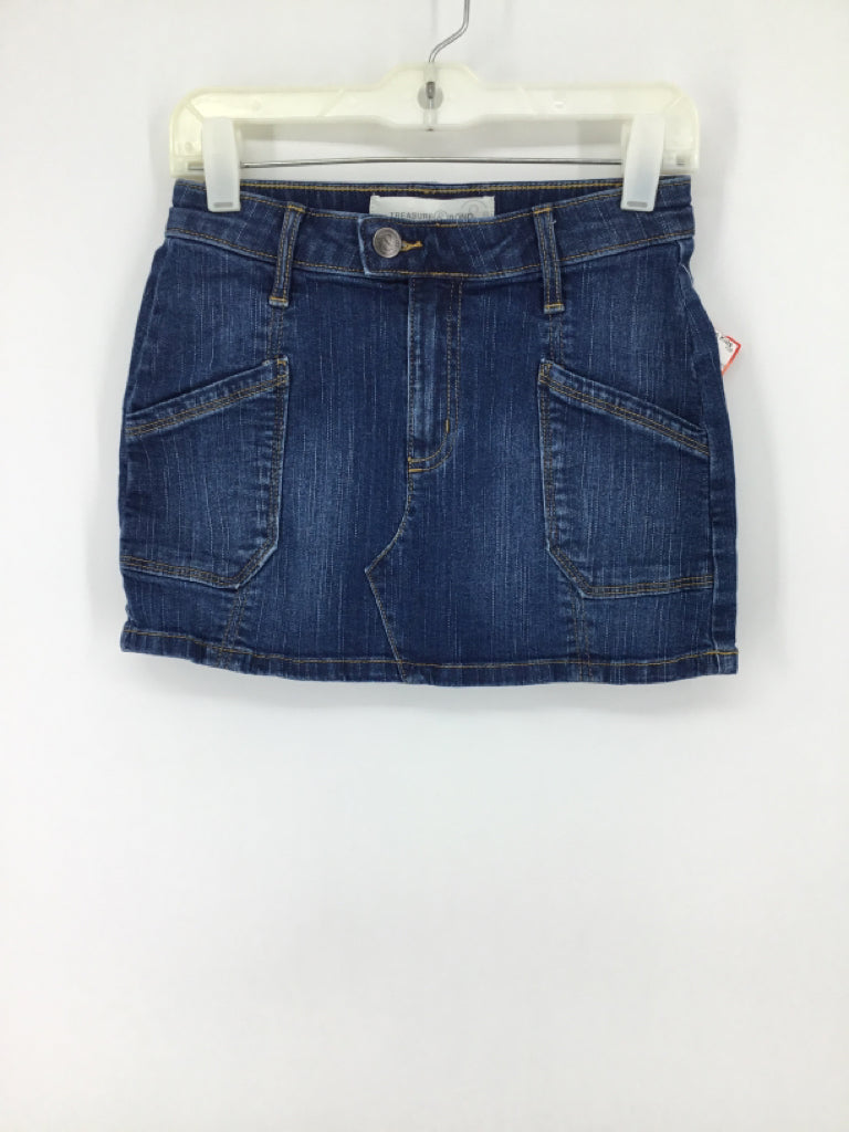 Treasure & Bond Child Size 8 Blue Skirts - girls
