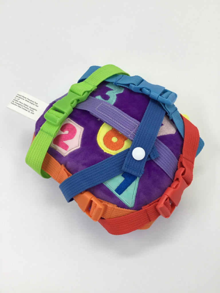 White Dolphin Toys Owl Buckle Toy