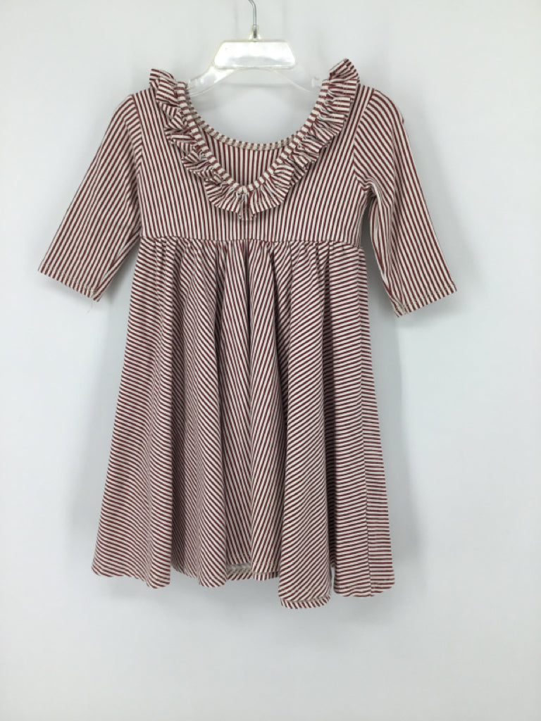 Remie Girl Child Size 3 Burgundy Dress - girls