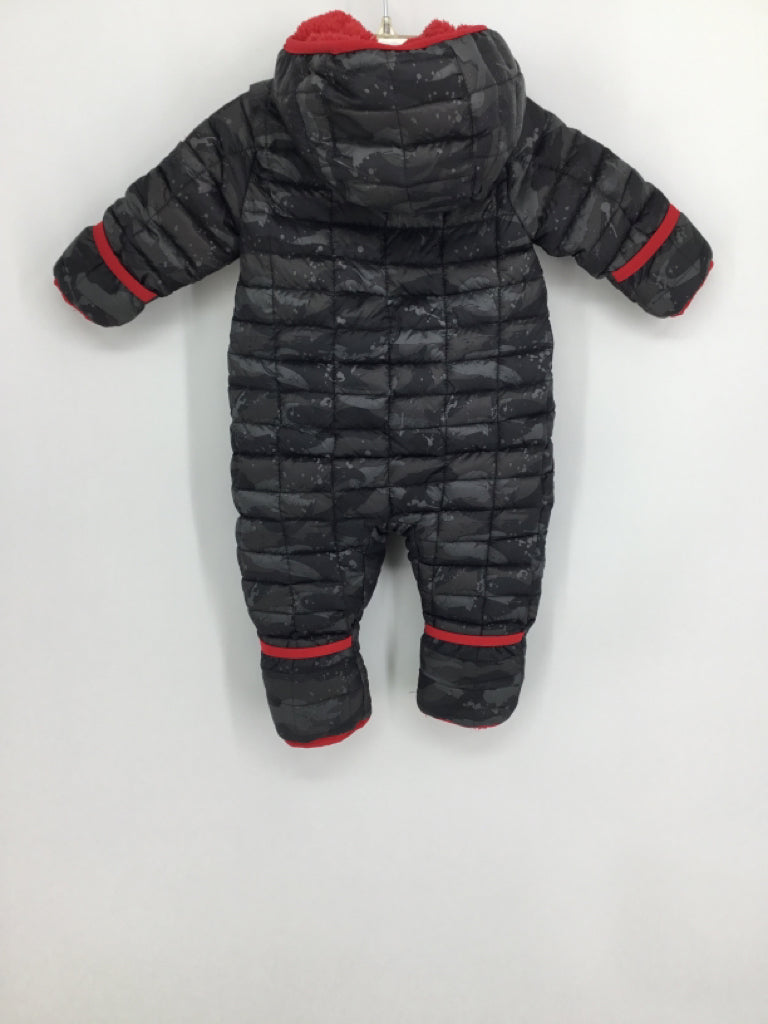Snozu Child Size 3-6 Months Black Pinstripe Outerwear - boys
