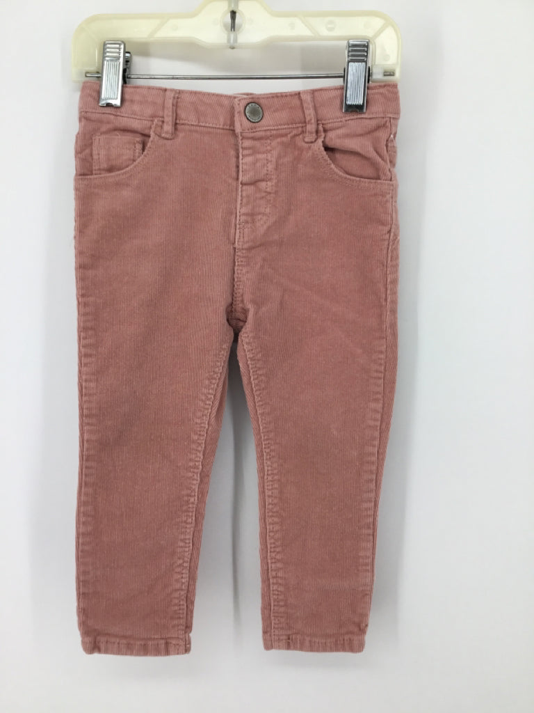 Zara Child Size 18-24 Months Pink Pants - girls