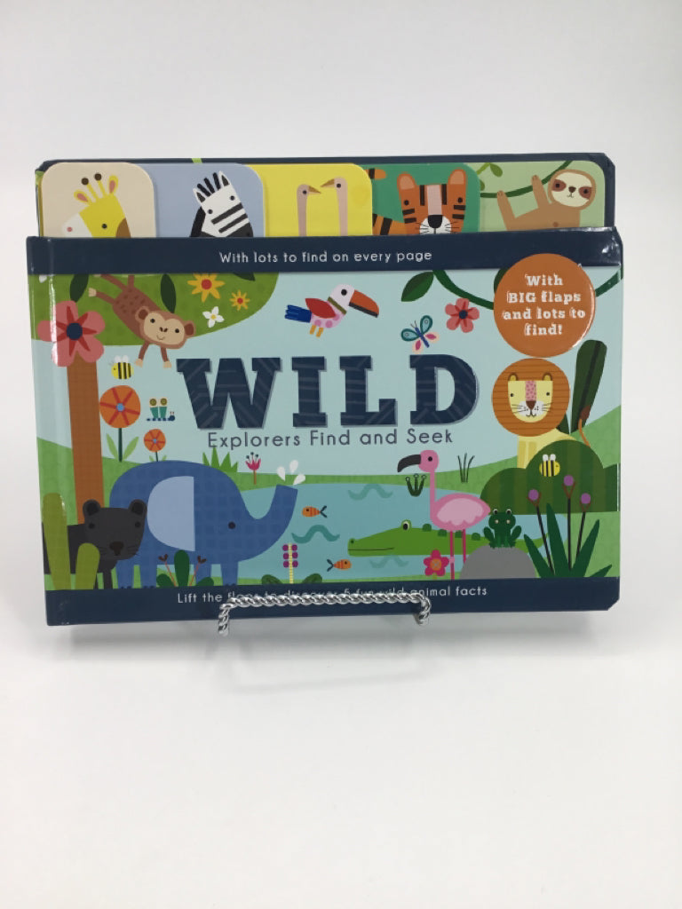 Wild Explorers Find and Seek Board Book