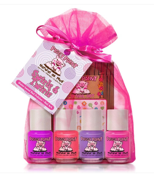 Piggy Paint - Swirls & Twirls Polish Set