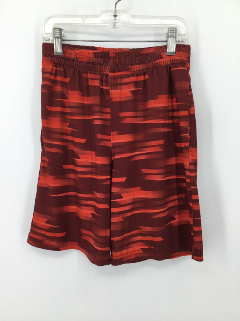 Lands' End Child Size 10 Red Print Shorts - boys