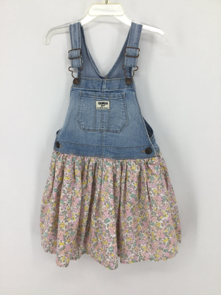OshKosh B'gosh Child Size 5 Blue Dress - girls