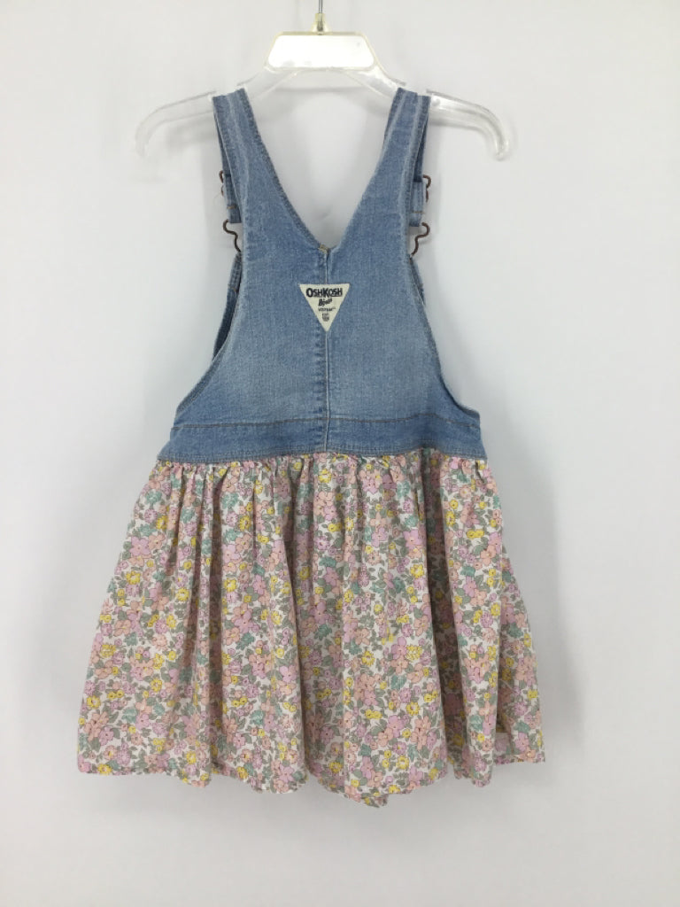 OshKosh B'gosh Child Size 5 Blue Dress - girls
