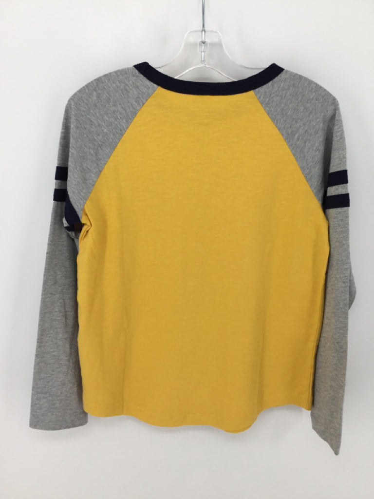 Gymboree Child Size 7 Yellow Solid T-shirt - boys
