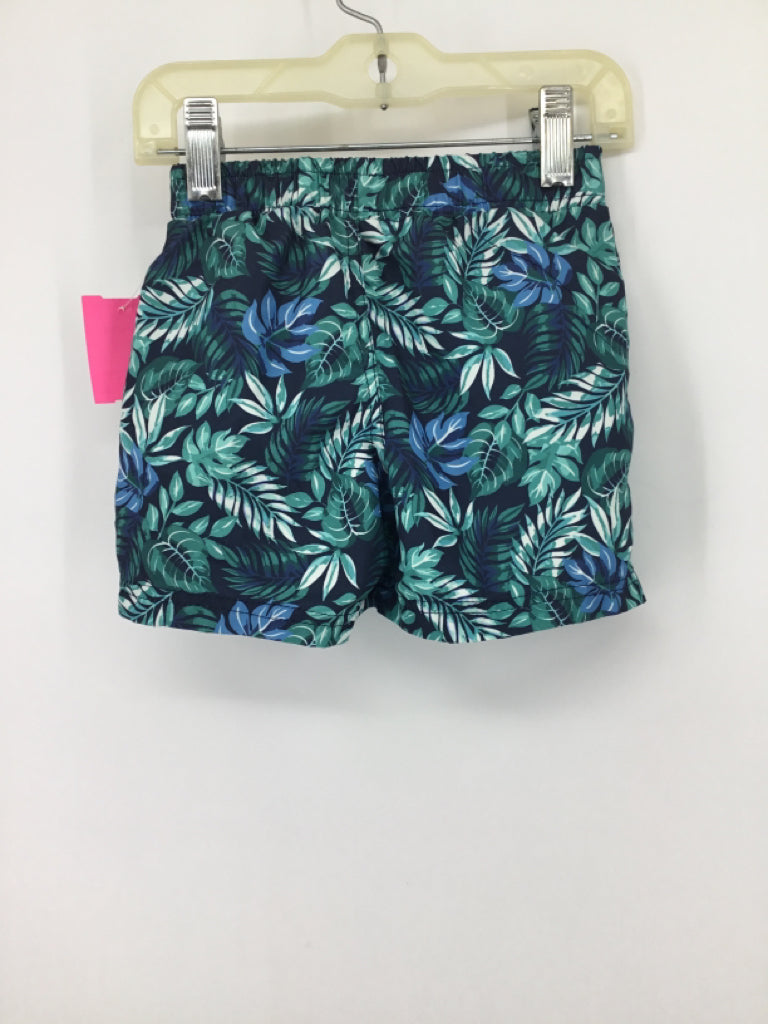 Little Lad Child Size 12 Months Blue Print Swimwear - boys
