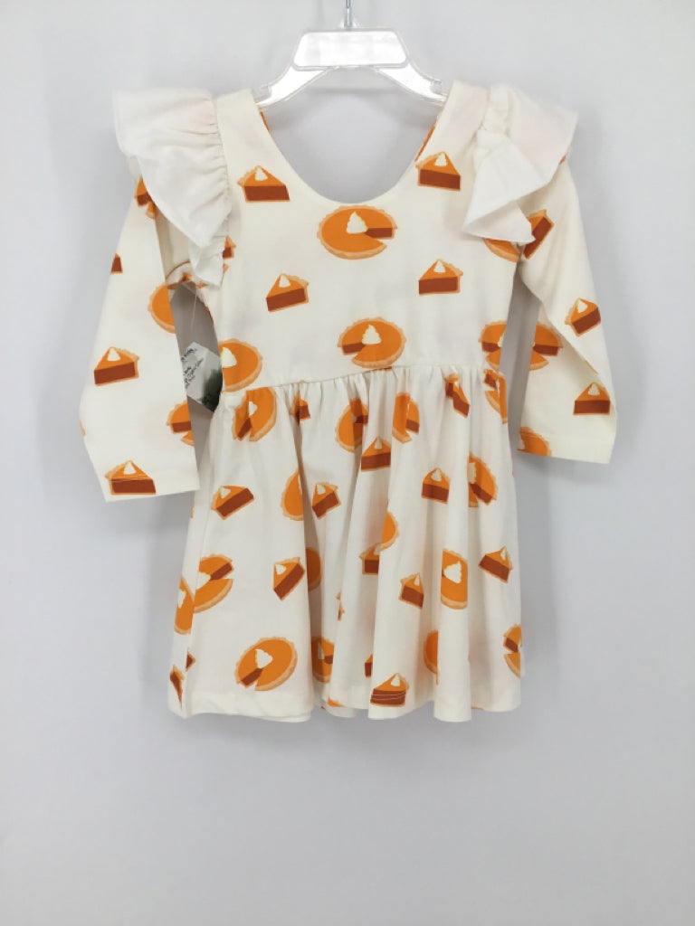 Monica + Andy Child Size 2 Orange Halloween Dress