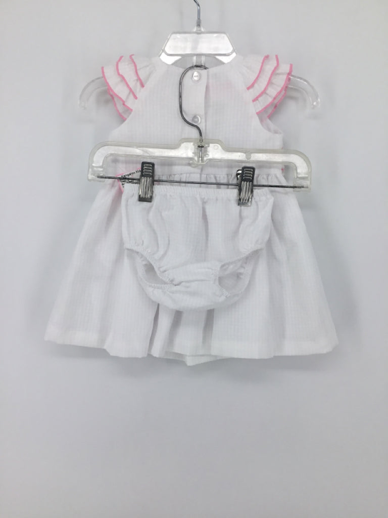 Bonnie Baby Child Size 6-9 Months White Dress - girls