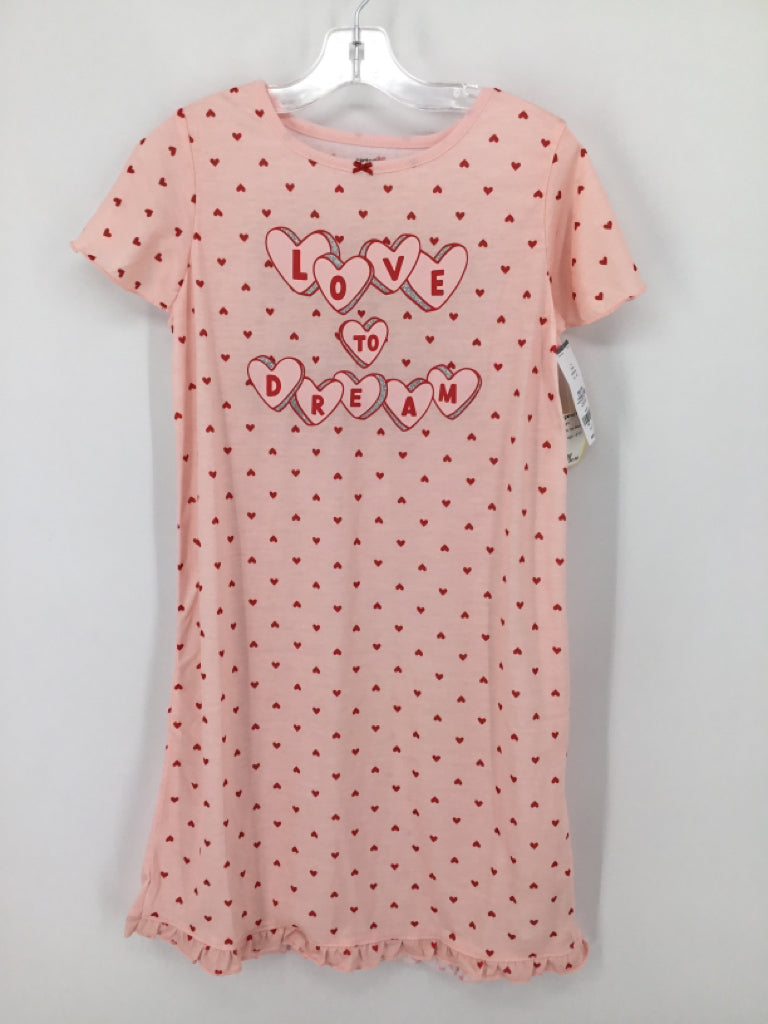 Carter's Child Size 8 Pink Pajamas - girls