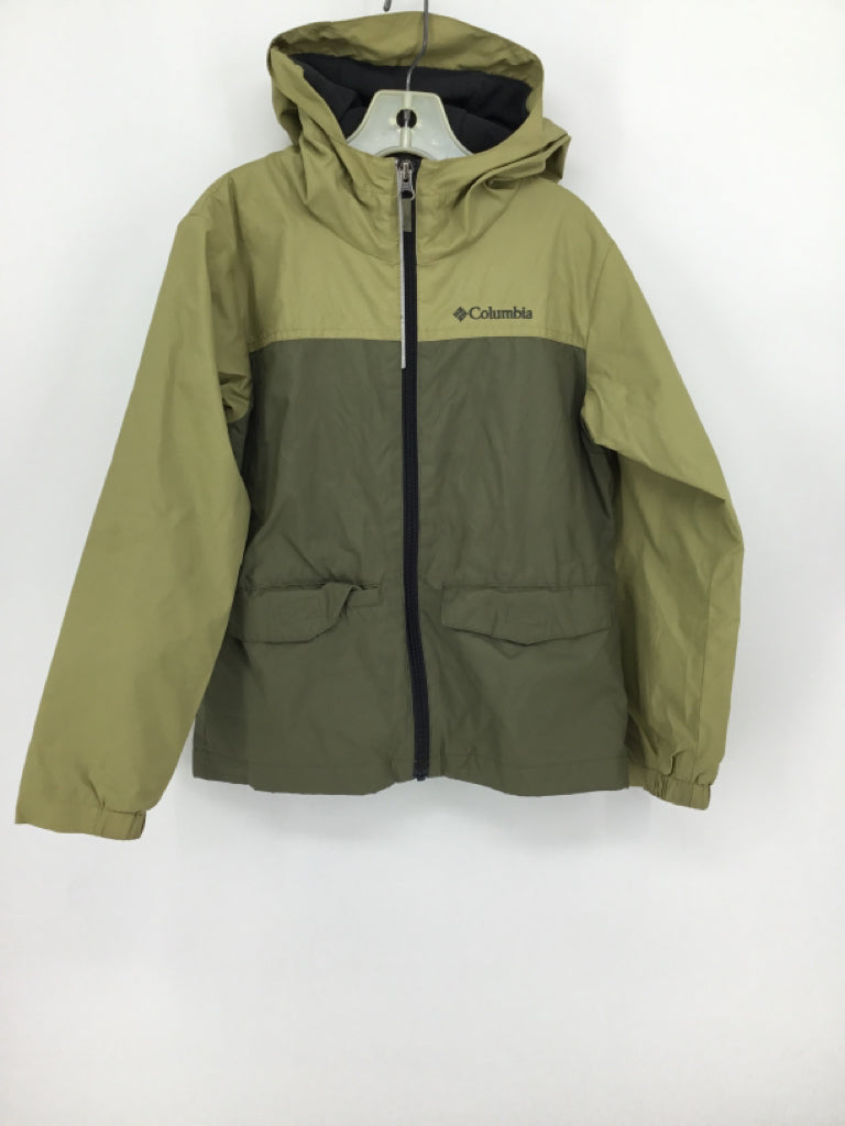 Columbia Child Size 6 Green Solid Jacket - boys