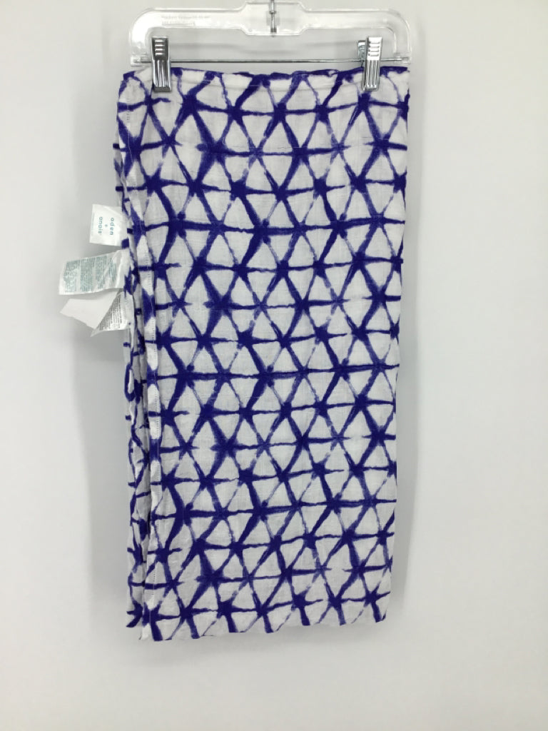 Aden & Anais Blue Print Blanket