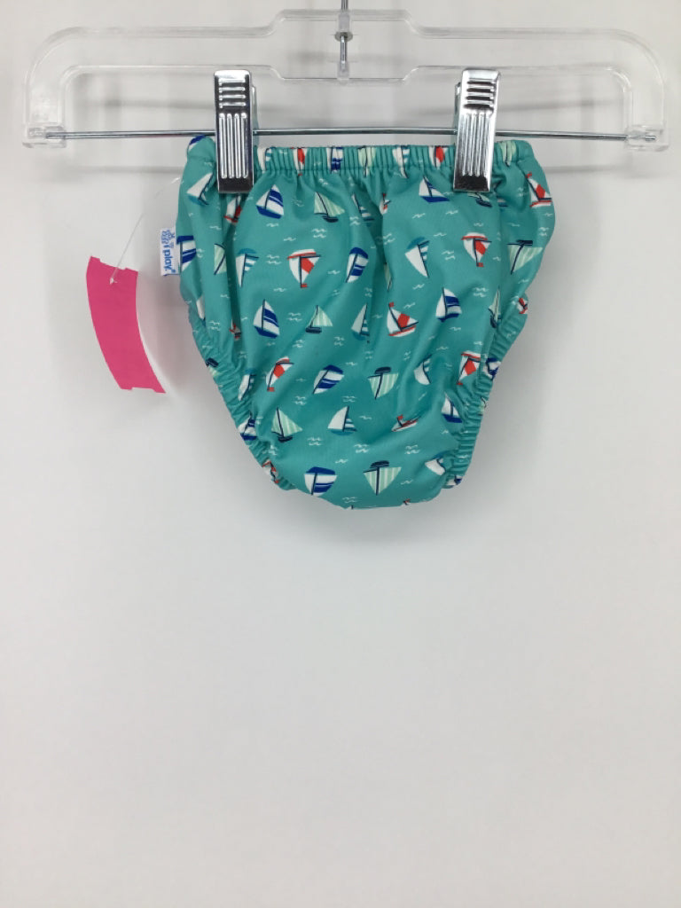 i play Child Size 12 Months Teal Nautical Swimwear - boys