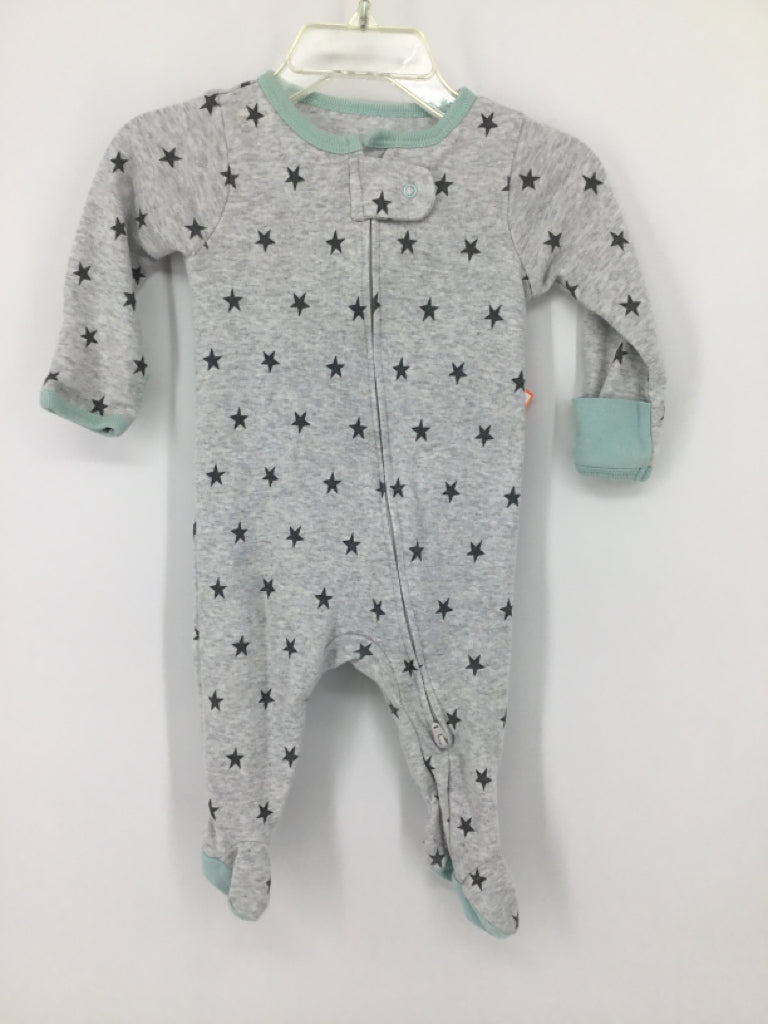 cloud island Child Size 0-3 Months Gray Sleepers