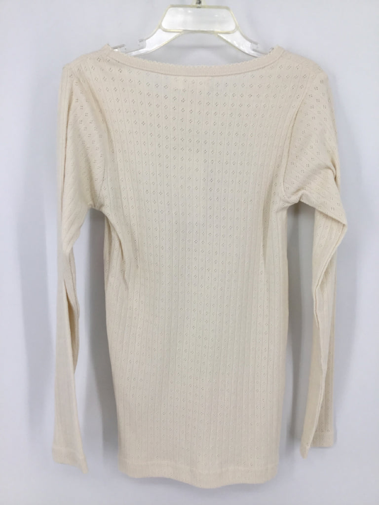Jamie Kay Child Size 7 Cream Shirt - girls