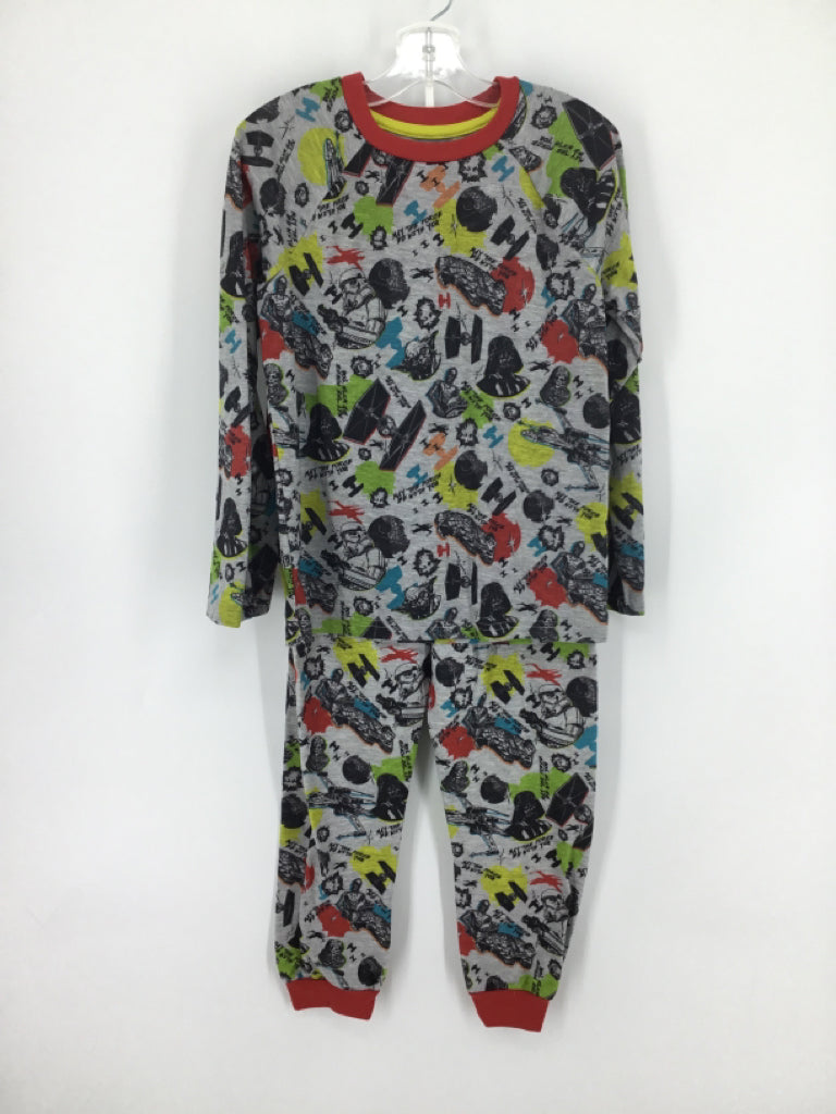 Disney Child Size 10 Gray Character Pajamas - boys