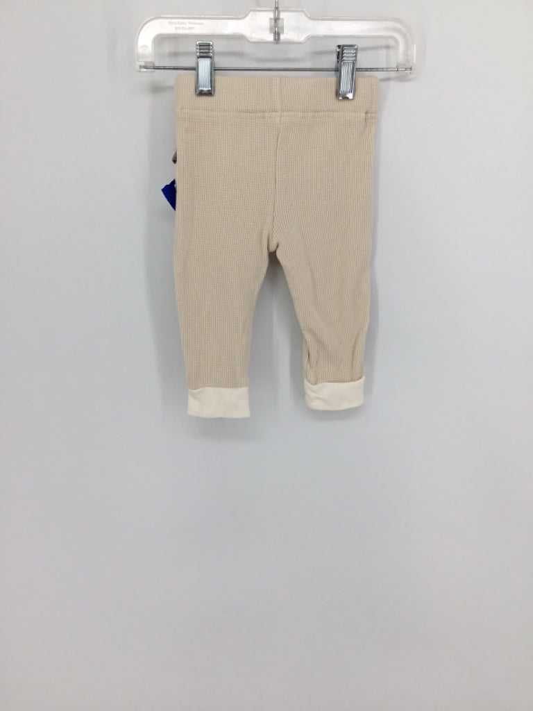 Goumi Child Size 6-12 Months Cream Solid Pants - boys