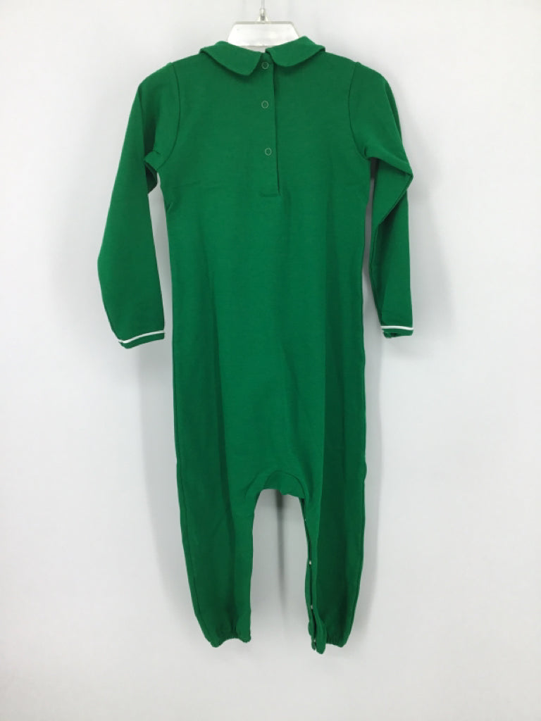 The Beaufort Bonnet Co Child Size 3 Green smocked Outfit - boys