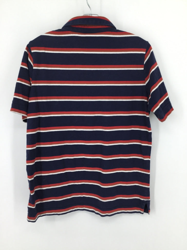 Hanna Andersson Child Size 10 Navy Stripe Shirt - boys