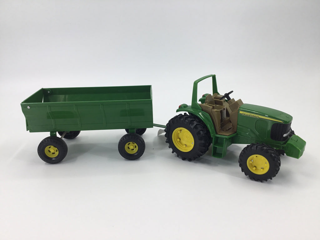 John Deere Tractor and Wagon
