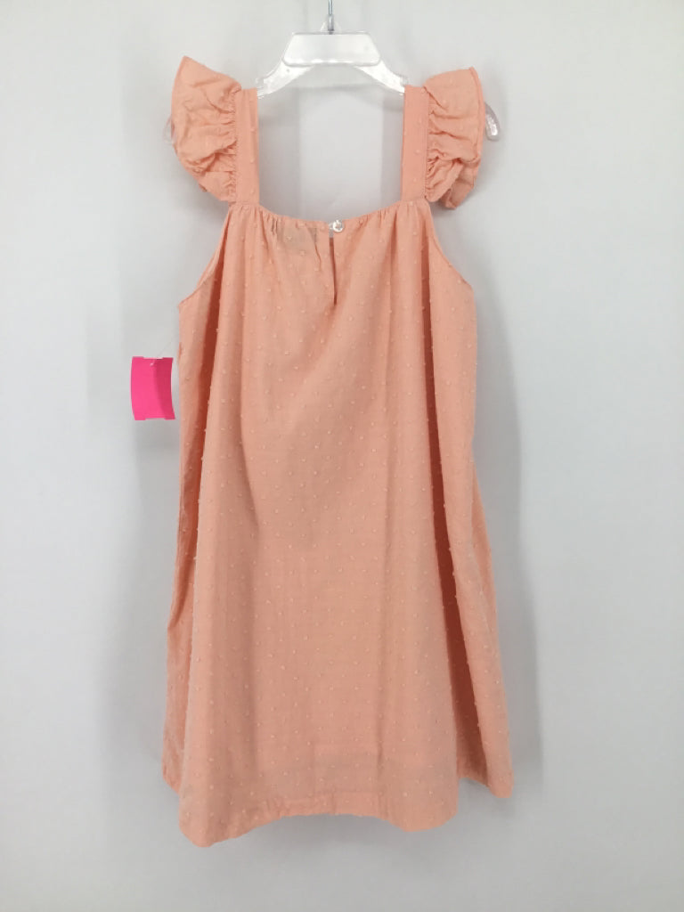 Maison Me Child Size 7 Peach Dress - girls