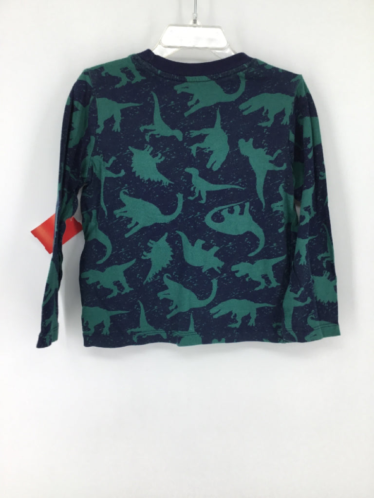 Baby Gap Child Size 4 Blue Dinosaur T-shirt - boys