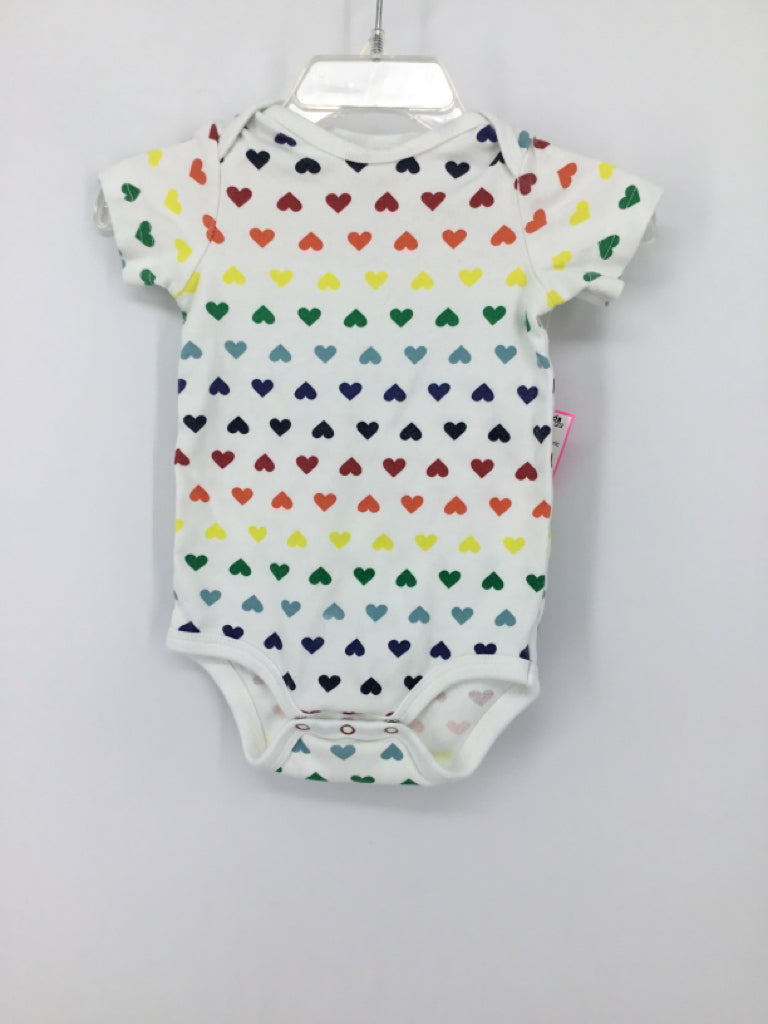 primary Child Size 3-6 Months Multi-Color Onesie