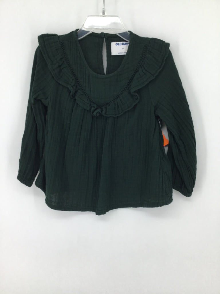 Old Navy Child Size 3 Green Shirt - girls