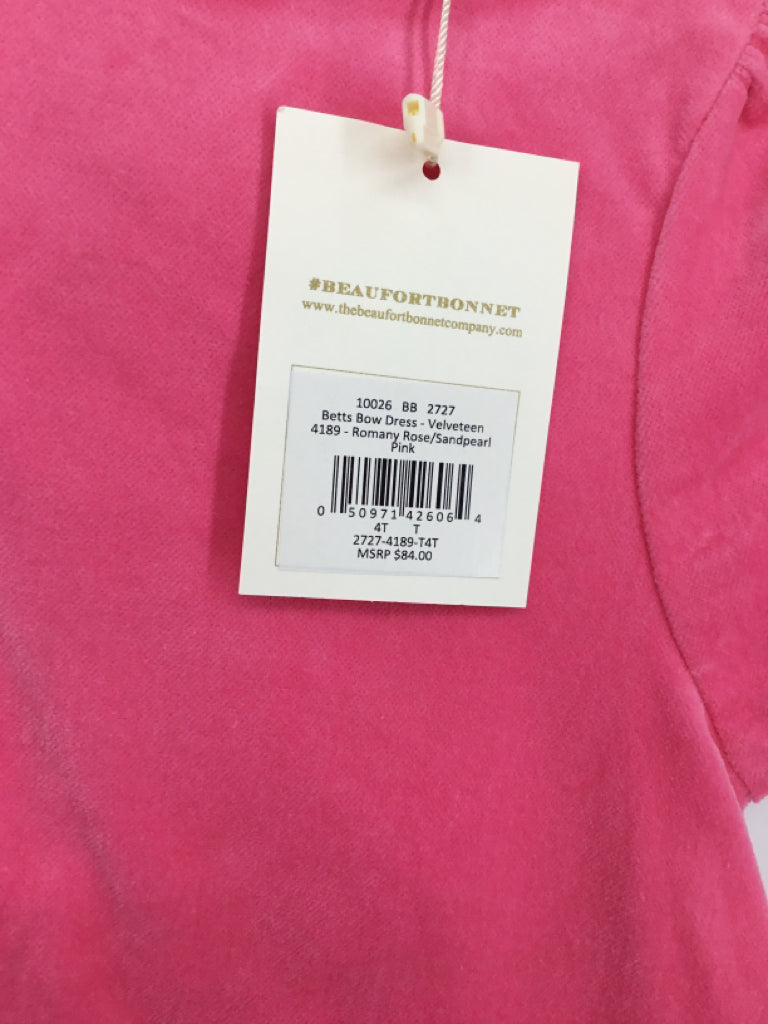 The Beaufort Bonnet Co Child Size 4 Pink Dress - girls