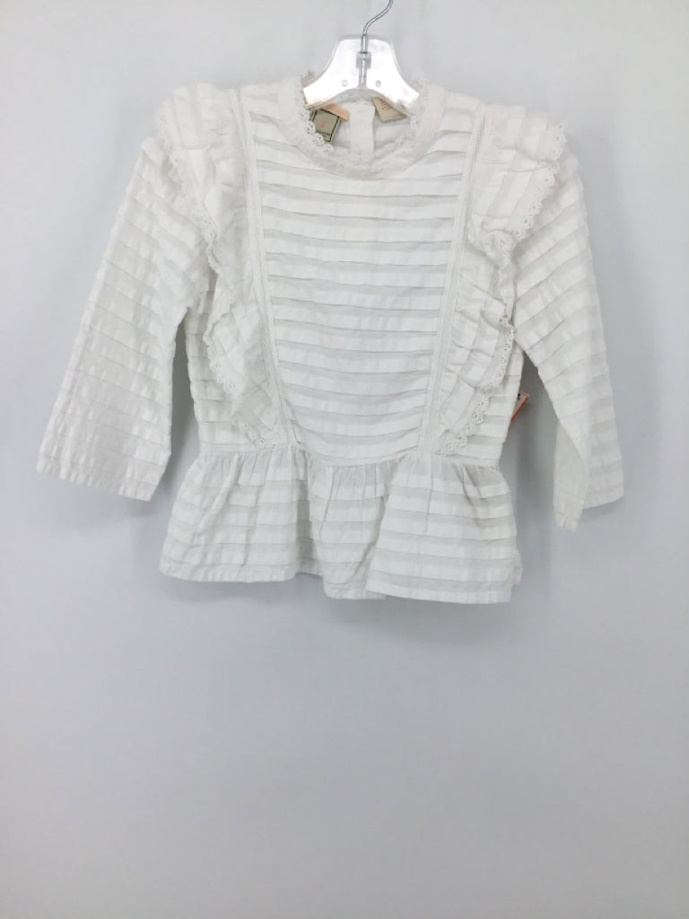 Scotch & Soda Child Size 8 White Shirt - girls