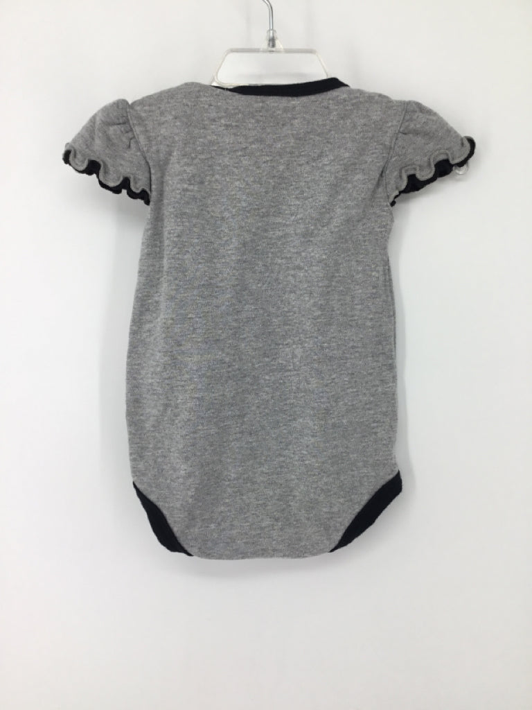 Adidas Child Size 3-6 Months Gray Onesie