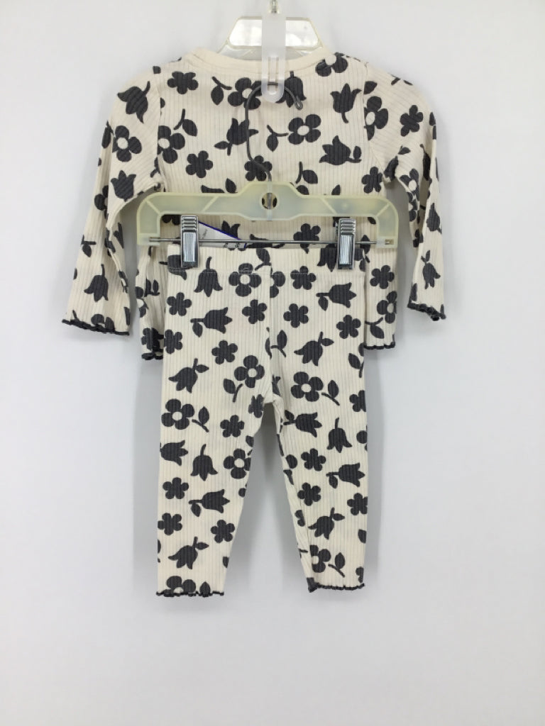 Casa Miel Child Size 12 Months Cream Outfit - girls