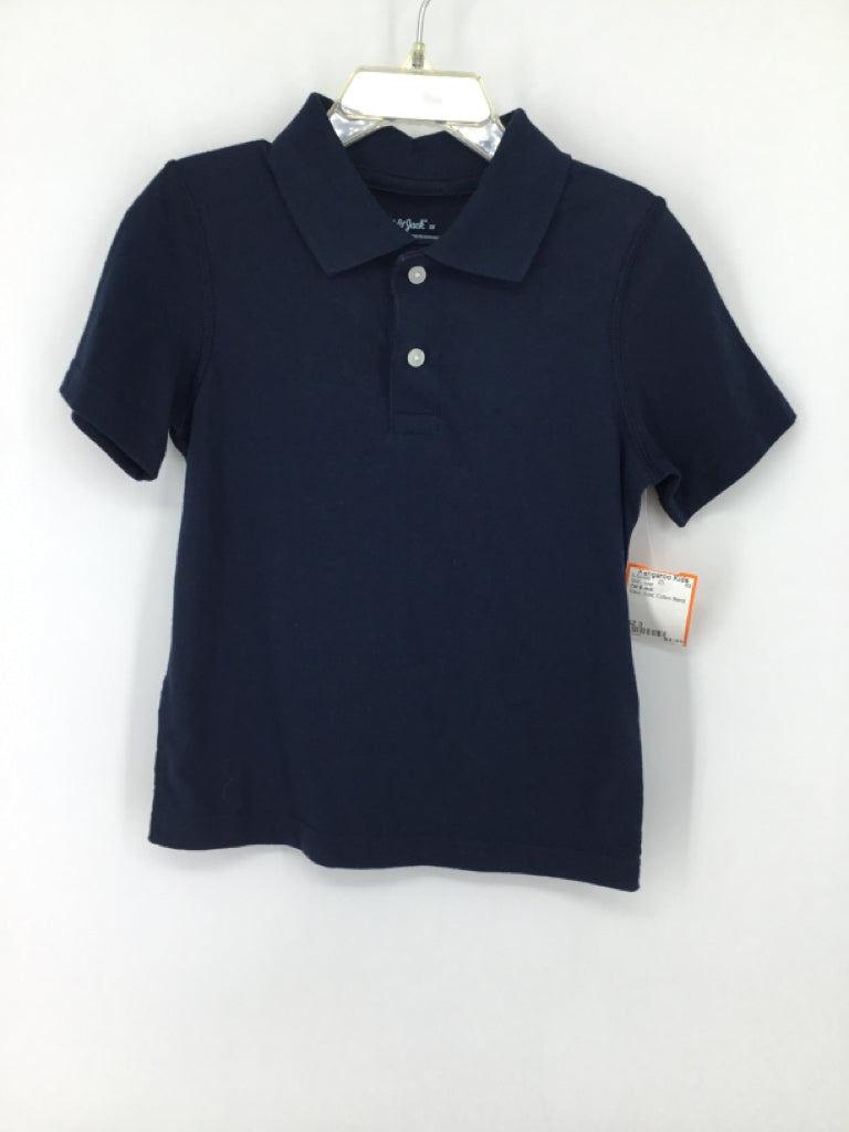 Cat & Jack Child Size 3 Navy Solid Shirt - boys