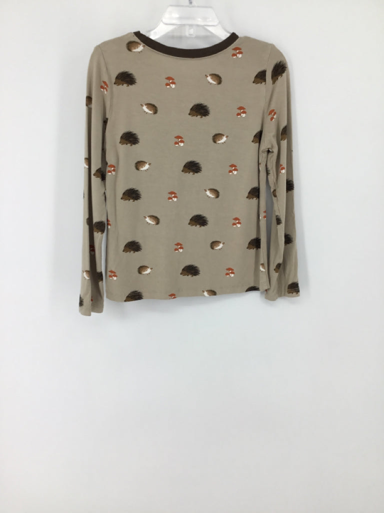 Kyte Child Size 5 Tan Print T-shirt - boys