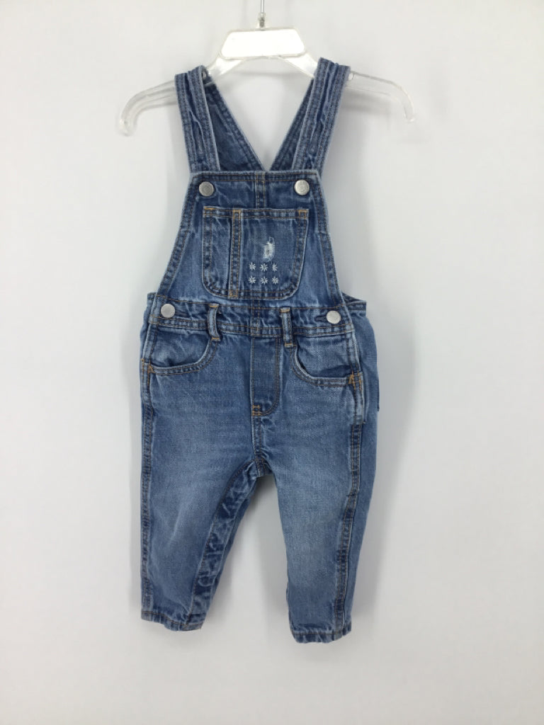 Old Navy Child Size 12-18 Months Blue Overalls - girls