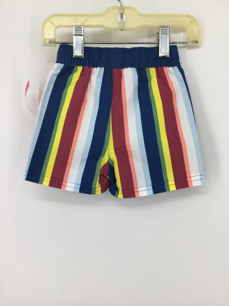 Rugged Butts Child Size 3-6 Months Multi-Color Stripe Swimwear - boys
