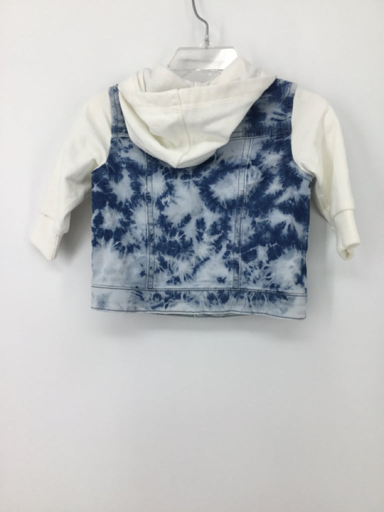 First Impressions Child Size 3-6 Months Blue Solid Jacket - boys