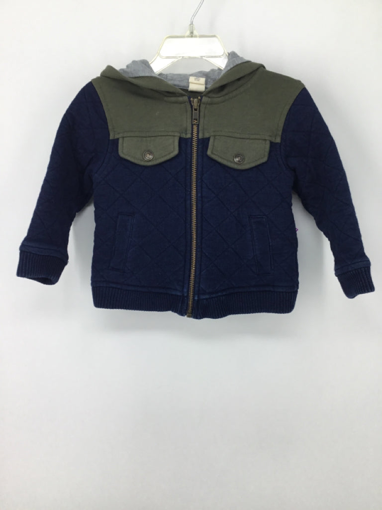 Tucker + Tate Child Size 18 Months Navy Solid Hoodie - boys